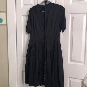 Trashy Diva Size 14 Cotton Shirtwaist Dress